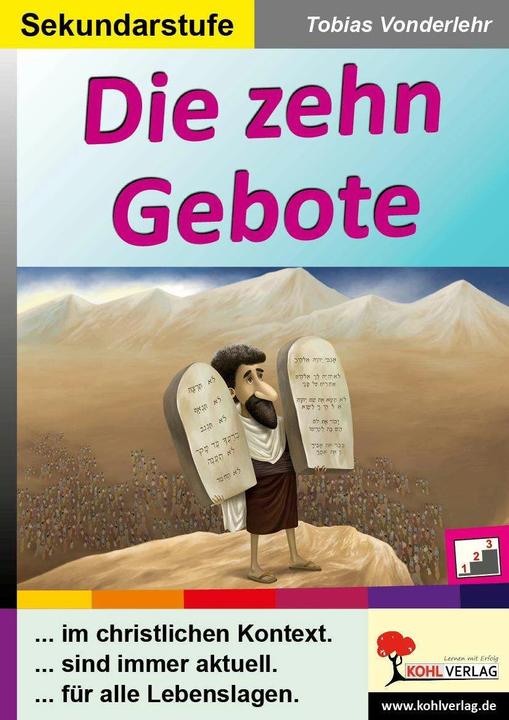 Produktbild Die zehn Gebote (Deutsch, Tobias Vonderlehr, 2016)