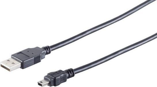 Image du produit MicroConnect USB A - Mini USB B (1.80 m, USB 2.0)