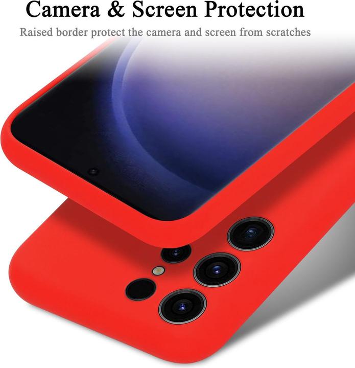 Image du produit Cadorabo Coque TPU Liquid Silicone Case (Samsung Galaxy S23 Ultra)