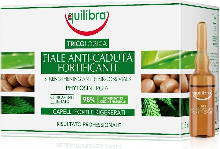 Equilibra Strengthening Ampoules Against Hair Loss 10X8Ml (80 ml)