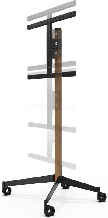 Produktbild Erard KANA 1200L mobiler TV Ständer 30-55 Zoll, Eiche hell / schwarz (30 kg, 30" - 55")