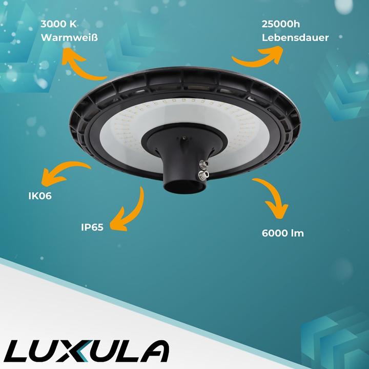 Actual product image Luxula LED high bay light LX500143, HighBay, linear, 200W, 20000lm, 4000K (6000 lm, IP65)