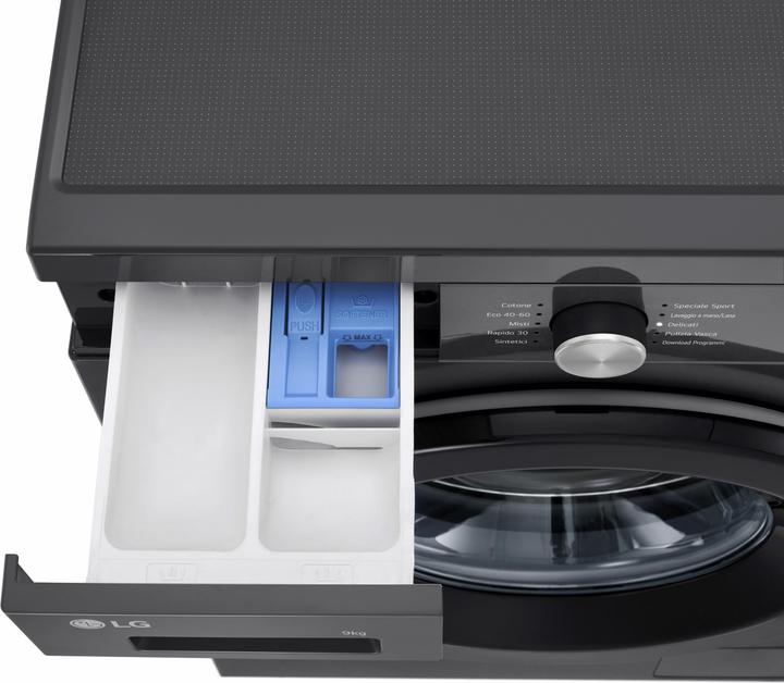 Actual product image LG F4NX1009NMB (9 kg, Left)