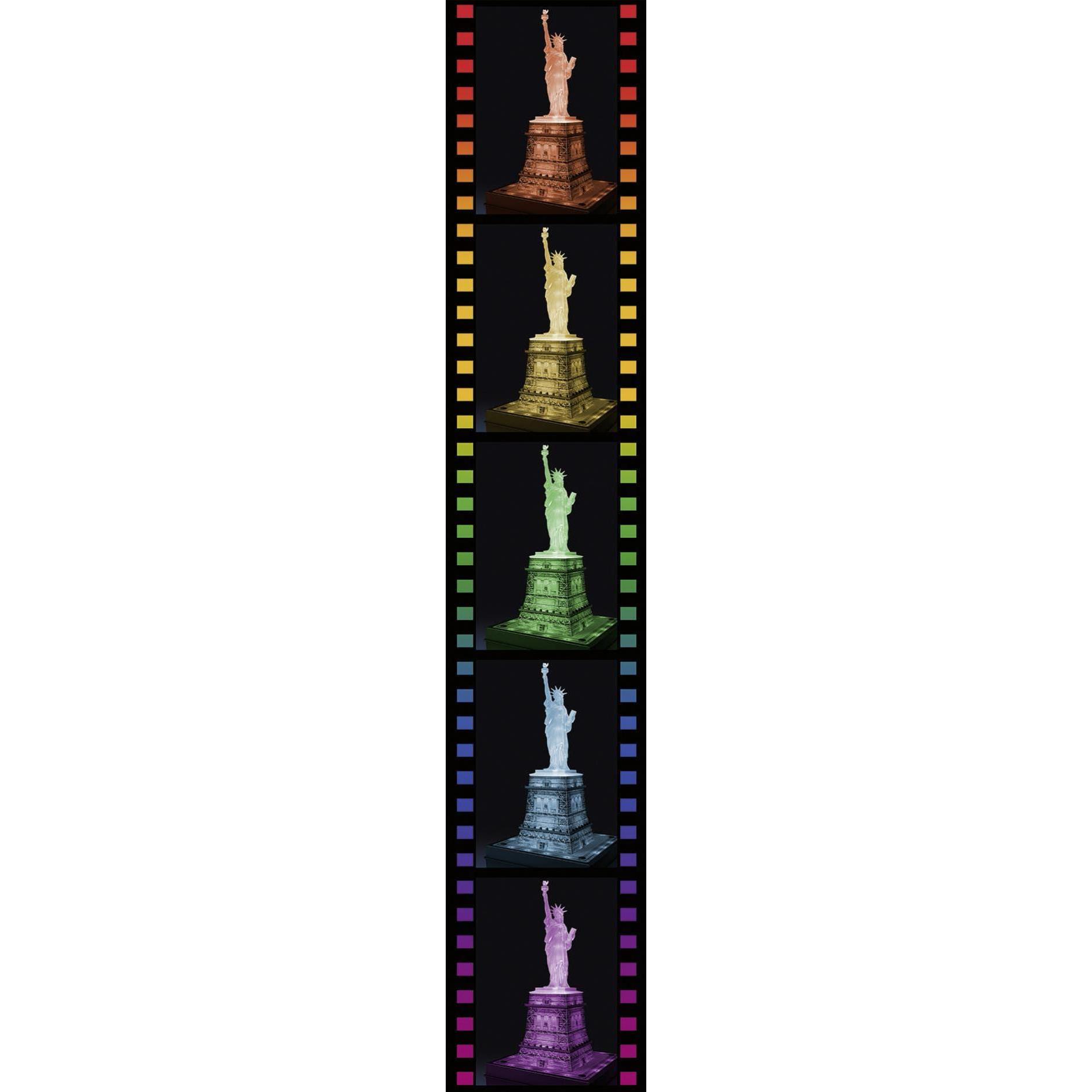 Thumbnail - Ravensburger Freiheitsstatue bei Nacht (108 Teile)