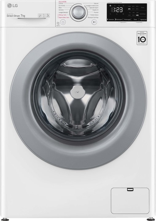 Produktbild LG F2WV3S7S4E Slim AI DDTM SteamTM 7kg Waschmaschine Energieklasse D (7 kg, Links)