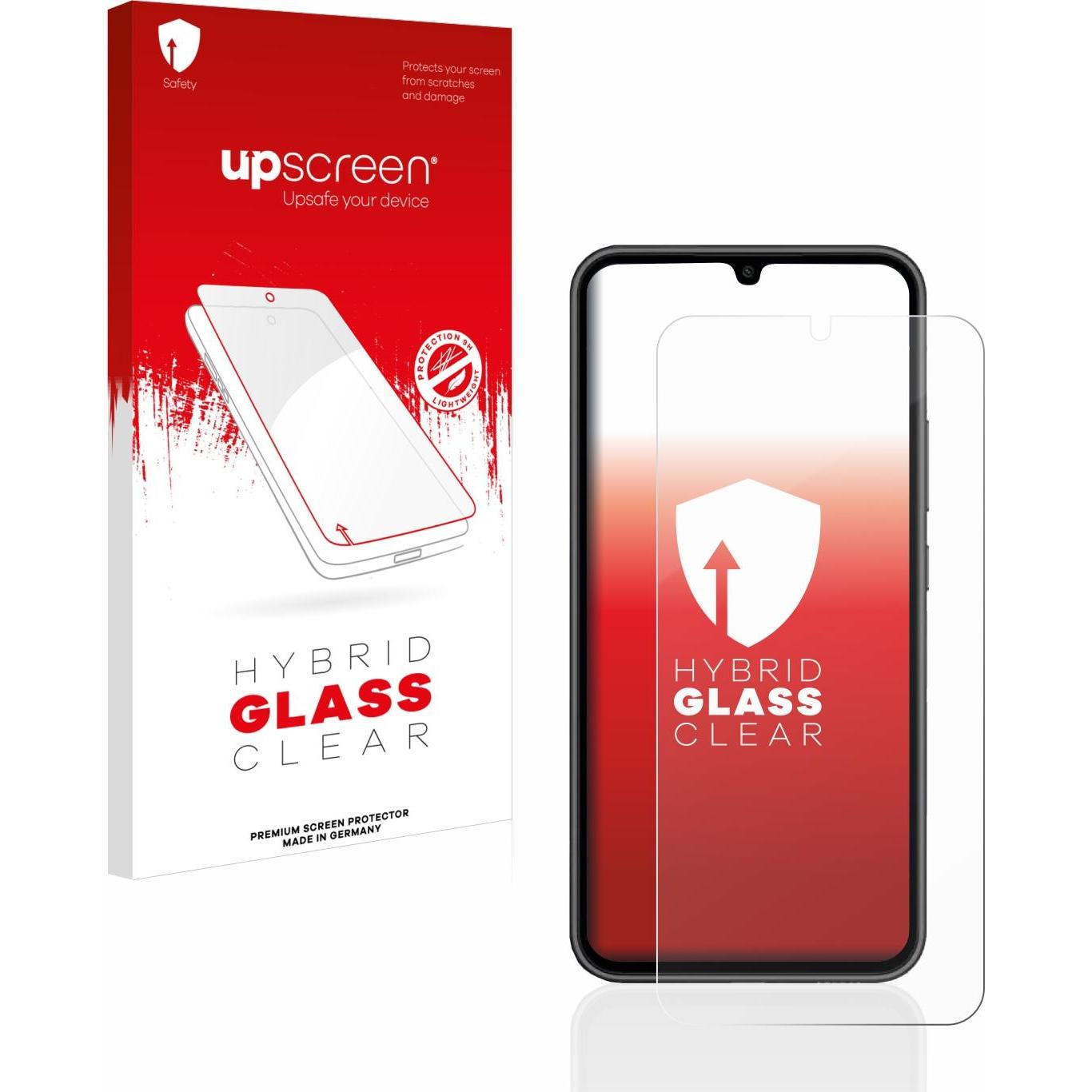 Thumbnail - upscreen Scratch Shield Panzerglasfolie (1 Stück, Samsung Galaxy A34 5G), Smartphone Schutzfolie, Transparent