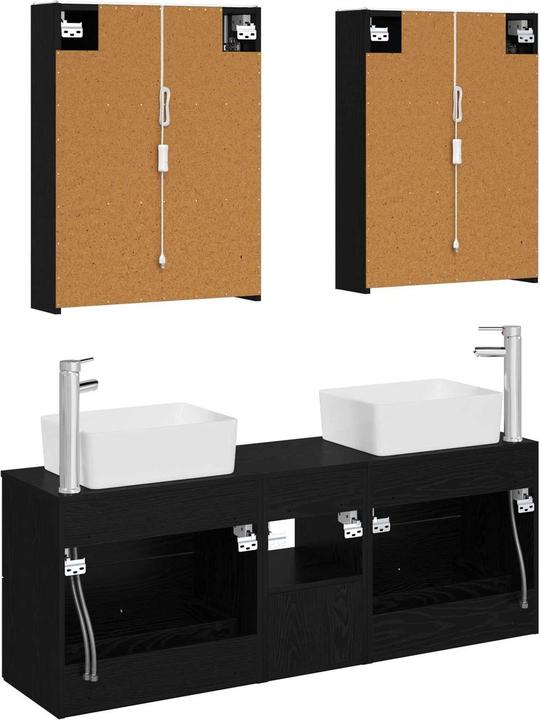 Actual product image vidaXL Badezimmermöbel-Set