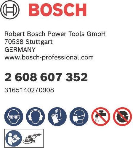 Produktbild Bosch Professional Zubehör Fächerschleifscheibe X551 Expert for Metal, gerade, 115 mm, 120
