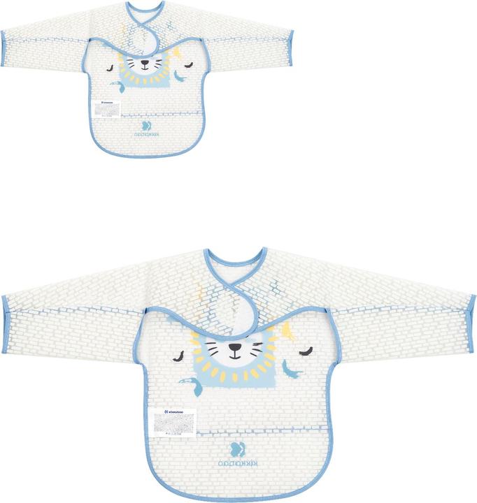 Immagine prodotto Kikkaboo Bavaglino per bambini Arty Sleeve EVA (4 mesi)