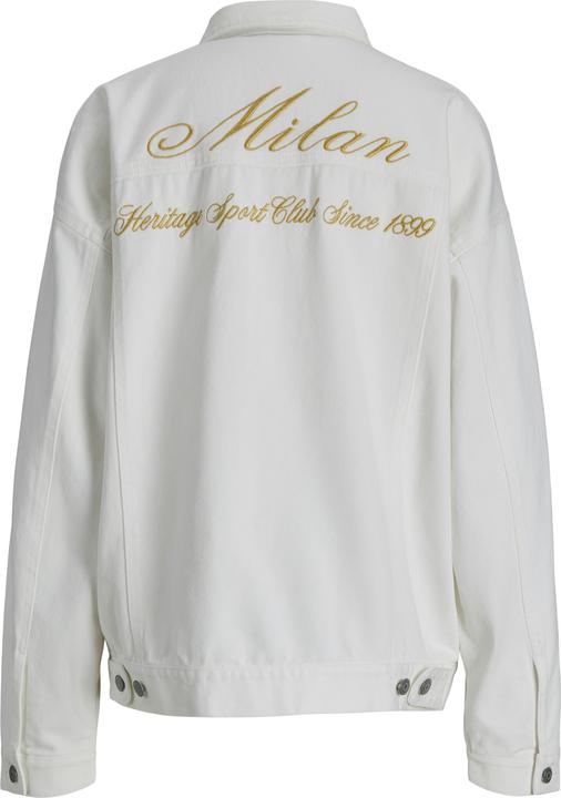 Actual product image A.C. Milan Milan Embroidered Denim Jacket (S)