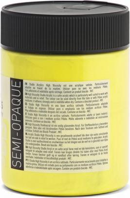 Produktbild Pebeo Studio Acrylics feine Acrylfarben (Kadmiumgelb Zitron Imit., 500 ml)