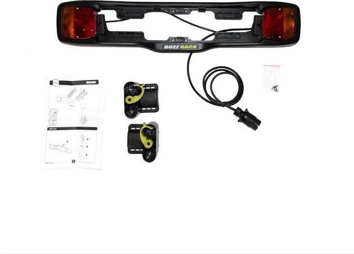 Produktbild BuzzRack Kit éclairage et porte plaque BUZZ RACK Light KIT (Schwarz)