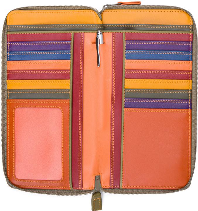 Actual product image Mywalit Large Double Zip Around Purse Geldbörse Leder 18 cm