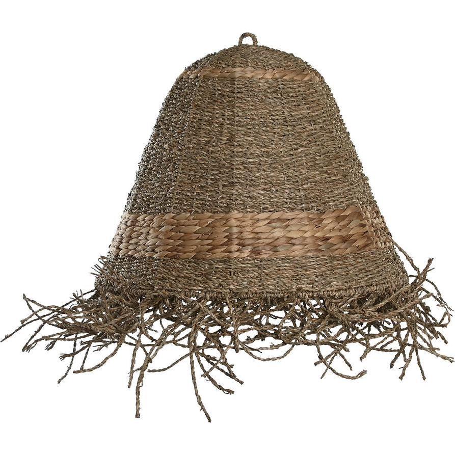 DKD Home Decor, Lampada da tavolo, Lamp Shade 56 x 56 x 52 cm Natural Seagrass Boho