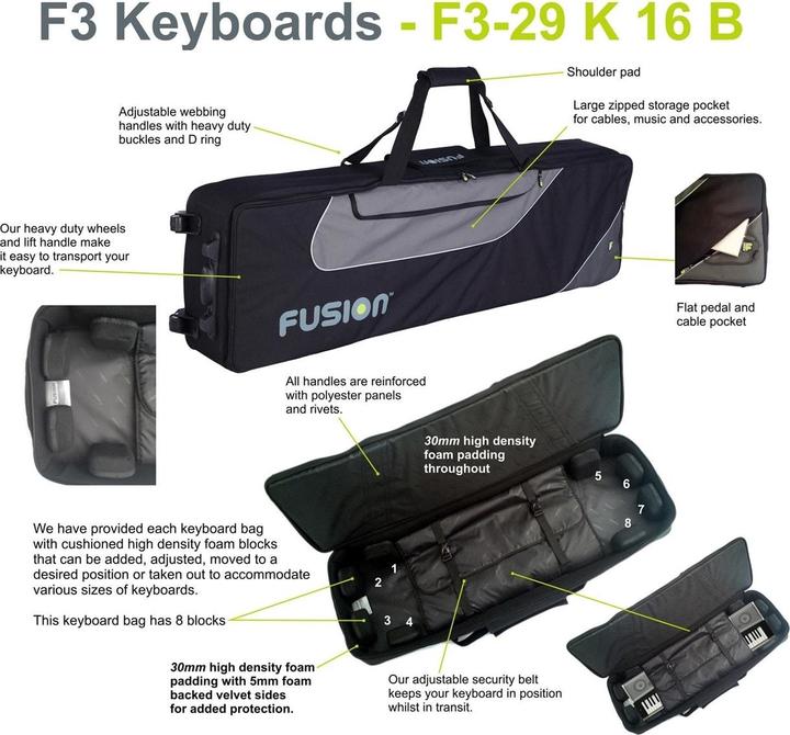 Produktbild Fusion Keyboardbag 16 (Keyboard)