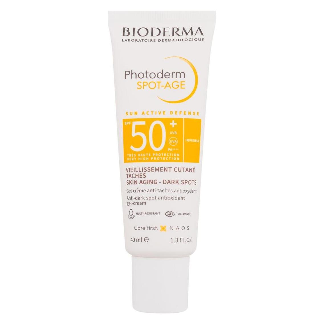 Bioderma, Zonnecrème, Photoderm Vlekveroudering (Zonnecrème Gezicht, Spf 50+, 40 ml, 40 g)