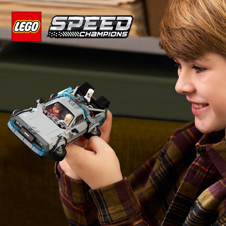Actual product image LEGO Time machine from Back to the Future (77256, LEGO Speed Champions)