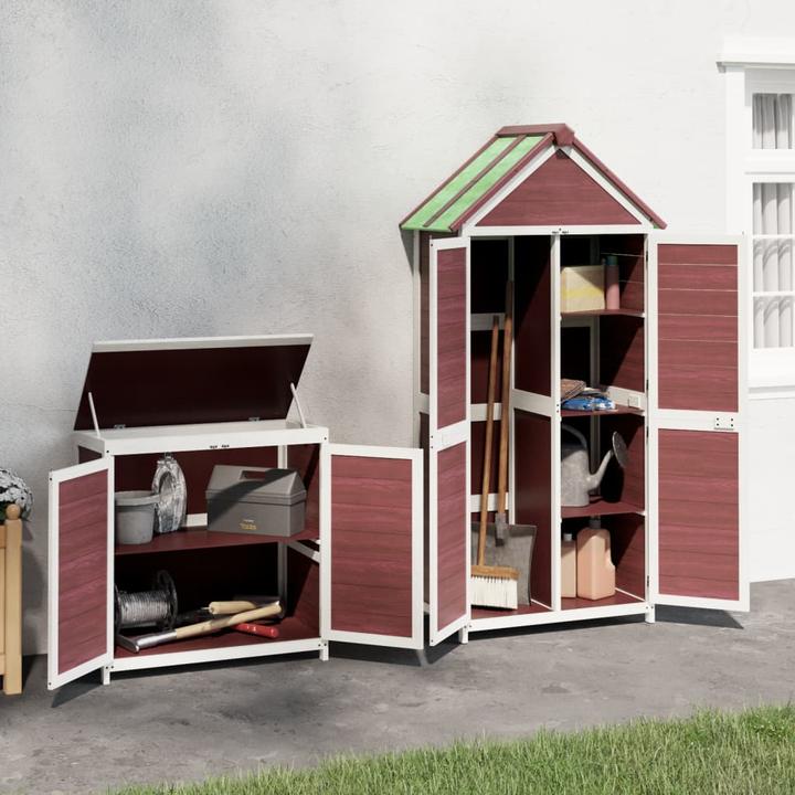 Produktbild vidaXL Geräteschuppen Set