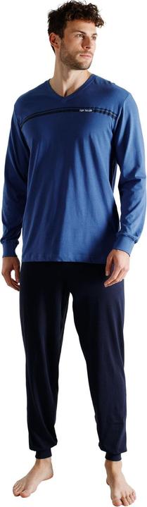 Produktbild Tom Tailor Pyjama Casual Bequem sitzend Pyjama lang V-Neck (52, L)