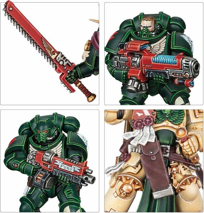 Produktbild Games Workshop Warhammer 40.000 - Dark Angels Combat Patrol 2024 (Kunststoff)