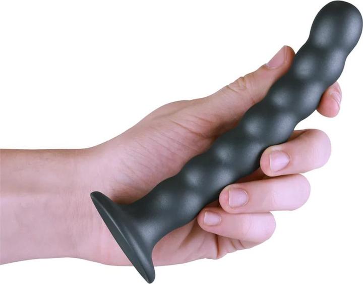 Produktbild Ouch! Beaded Silicone G-Spot Dildo - 6,5" / 16,5 cm