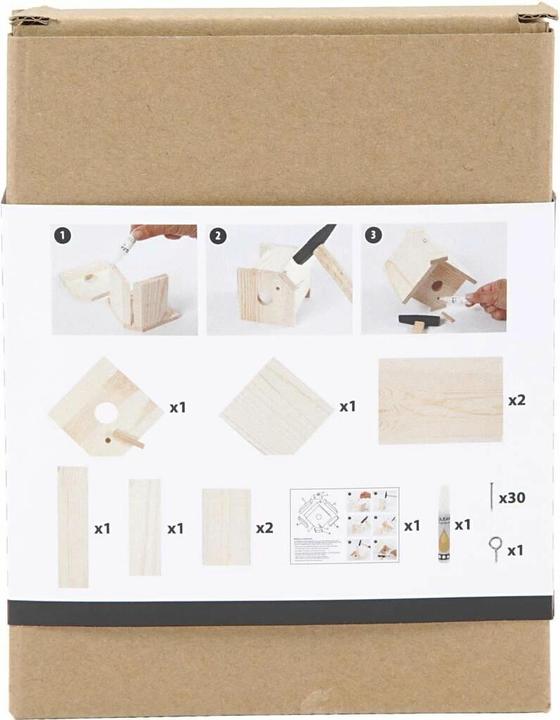 Produktbild Creativ Company Houten Vogelhuis