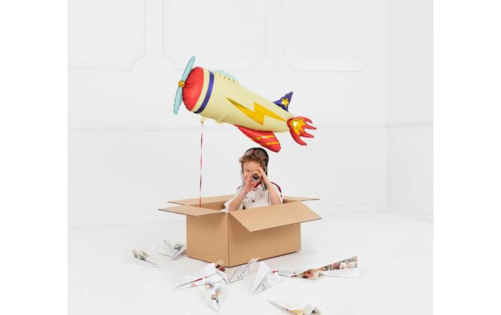Produktbild Partydeco Ballon - Flugzeug (1 x)