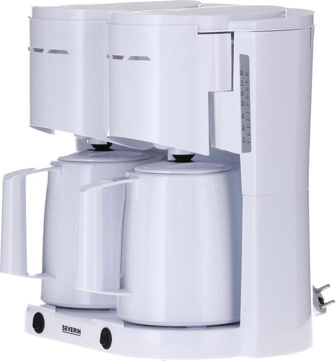 Immagine prodotto Severin KA 9314 Caffettiera bianca Capacità tazze=16 Brocca isolata