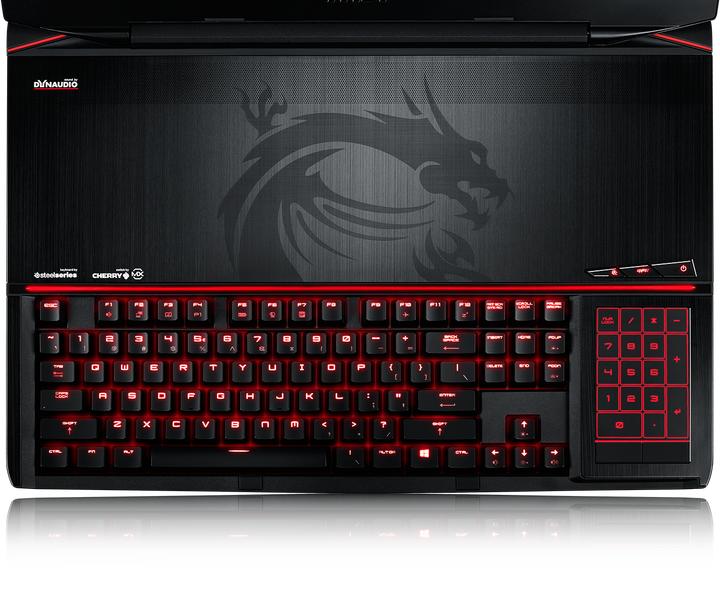 Actual product image MSI GT80 Titanium (18.40", 256 GB, 16 GB, CH, Intel Core i7-4720HQ)