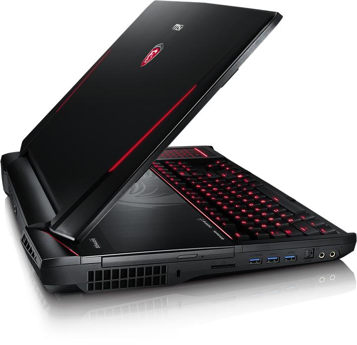 Actual product image MSI GT80 Titanium (18.40", 256 GB, 16 GB, CH, Intel Core i7-4720HQ)