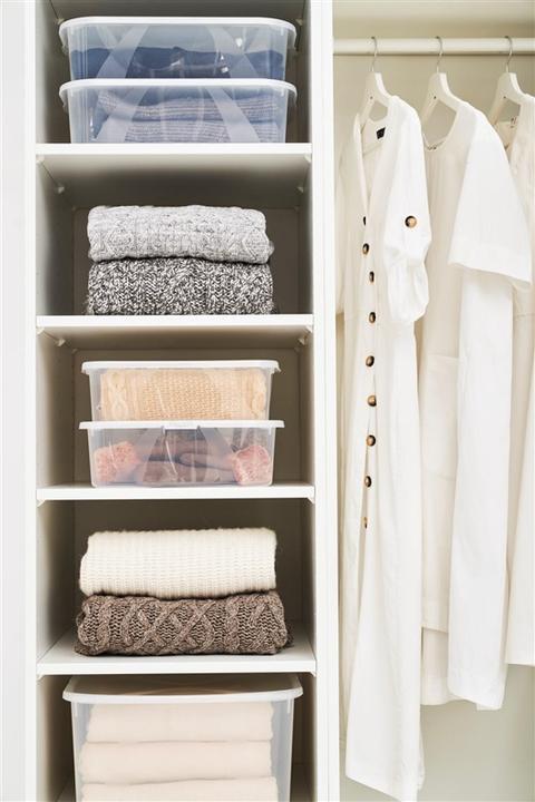Image du produit Rotho Storage Boxlona 19l Avec Couvercle (10 x 10 x 10 cm, 19 l)