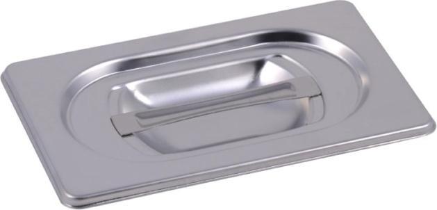 Produktbild GN Schalen GN-Deckel 1/9 mit Silikondichtung Edelstahl 17.6x10.8cm
