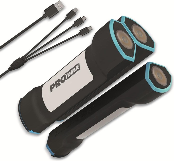 Produktbild ProUser Powerbank mit Taschenlampe 3er Set (7500 mAh, 27.75 Wh)