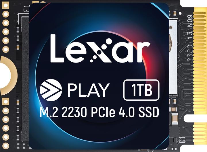 Productafbeelding Lexar SSD PLAY drive PCIe4.0 2230 5200/4700MB/s (1000 GB, M.2 2230)