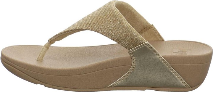 Actual product image Fitflop Lulu Shimmerlux Toe Post Sandals (36)