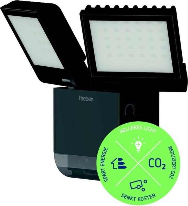 Actual product image Theben theLeda S17-100 BK (1800 lm, IP55)