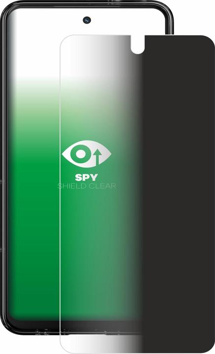Actual product image upscreen Spy Shield Privacy Protector (1 Piece, Motorola Edge 20 Fusion)