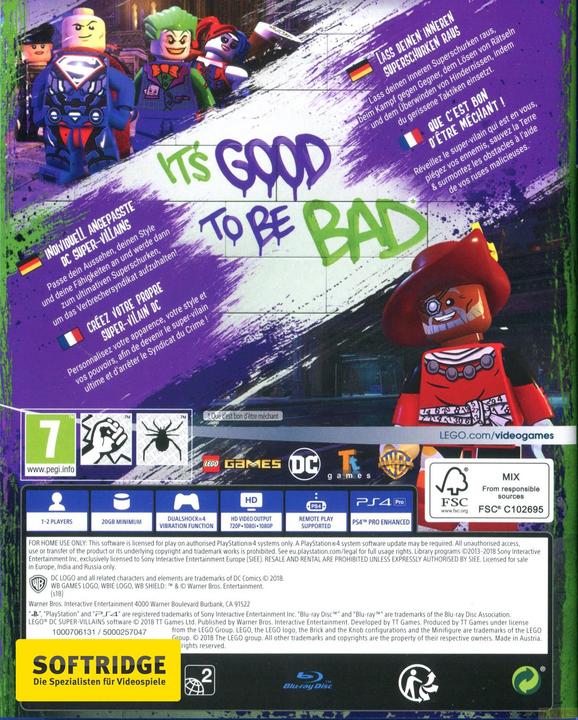 Actual product image WB LEGO DC Super-Villains (PS4, EN)