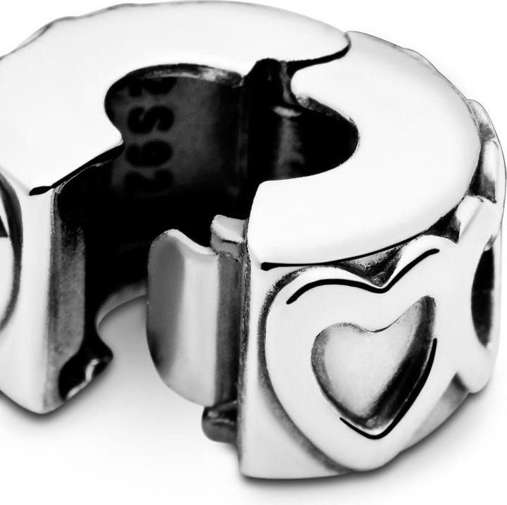 Image du produit Pandora Charms/Beads Coeurs alignés (Argent)