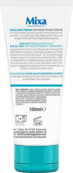 Produktbild Mixa Hyaluro Fresh (100 ml)