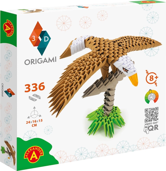 Selecta Spielzeug ORIGAMI 3D - Adler, 336St.