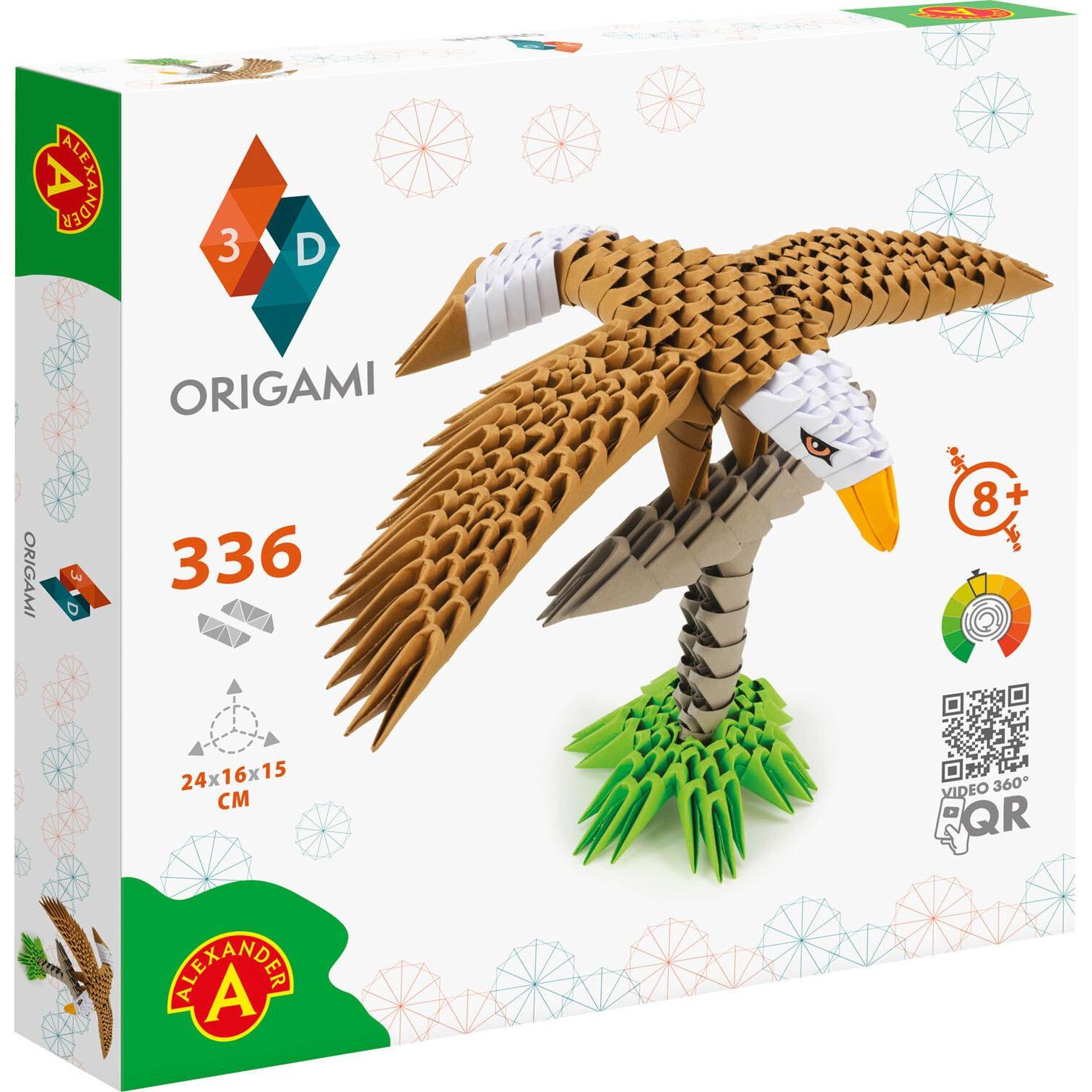Selecta Spielzeug ORIGAMI 3D - Adler, 336St.