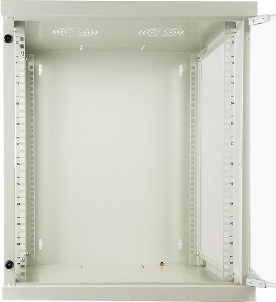 Actual product image ARMADIO A MURO 19" 12 UNITÀ, 620*540*600MM GRIGIO (12 RU, 19 inch rack)