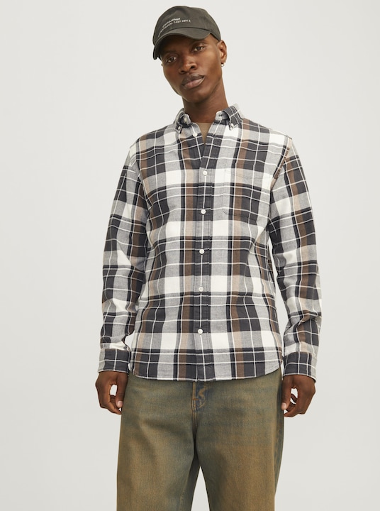 Produktbild Jack & Jones Jprblubrook Check Structure L/S Shirt Sn (S)