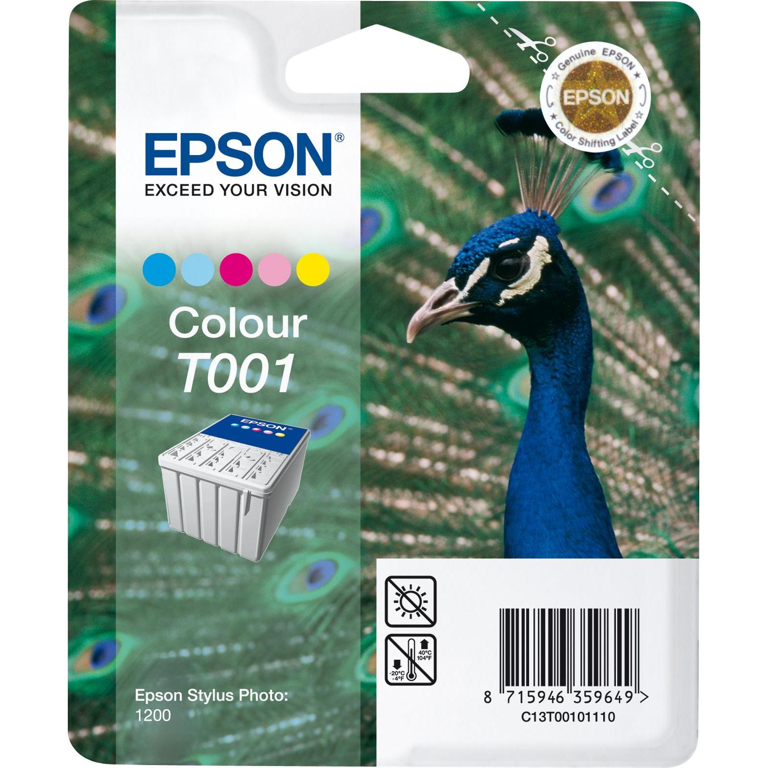 Epson, Druckerpatrone, Multipack T001 (M, C, Y)