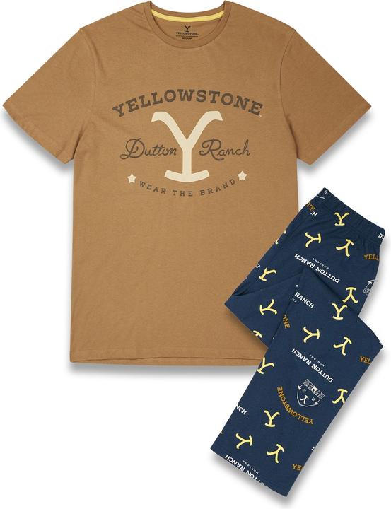 Produktbild Yellowstone Logo Pyjama Set (S)