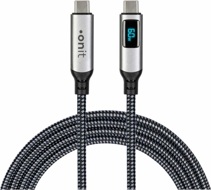 Produktbild Onit USB C — USB C (3 m, USB 4.0, 60 W)
