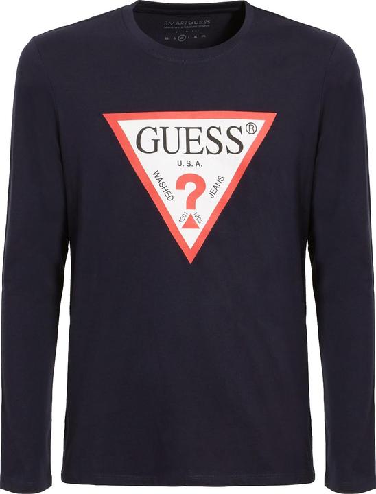 Produktbild Guess Herren Shirt dunkelblau M (M)
