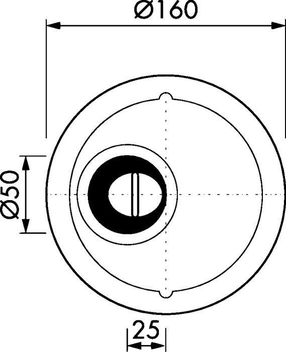 Produktbild Delphis Siphongehäuse M2