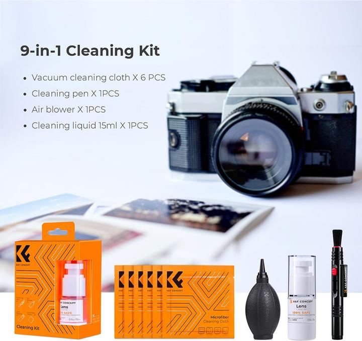 Actual product image K&F Concept 4-in-1 Cleaning Kit